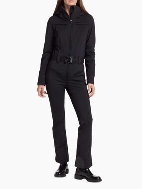 Goldbergh Women’s Black Ski Jumpsuit with Belt